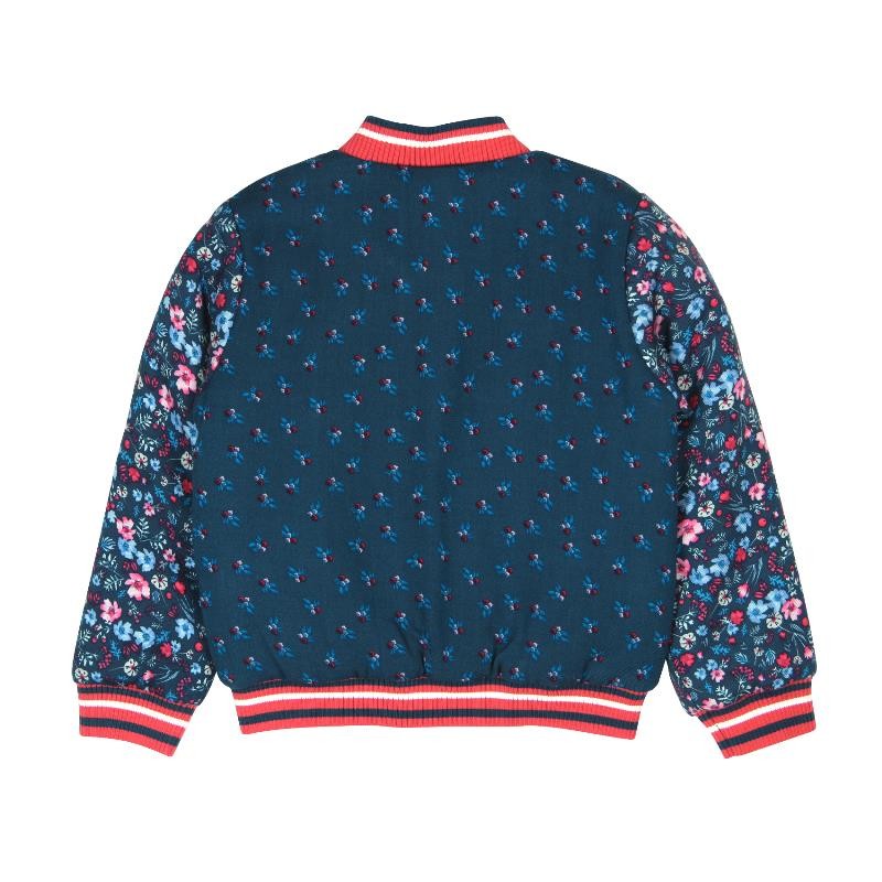Boboli 406213-9911 kurtka bomber dla dziewczynki kolor granat - - #tag1# - #tag2# - #tag3# - #tag4#