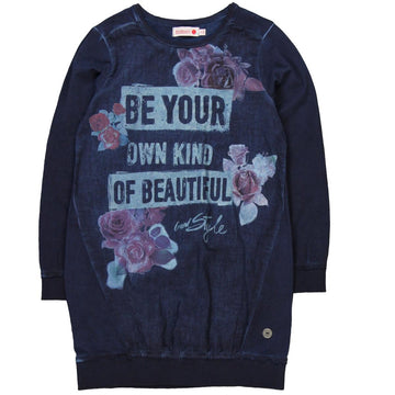 Boboli 414043_2440 sukienka kolor granat -  - #tag1# - #tag2# - #tag3# - #tag4#