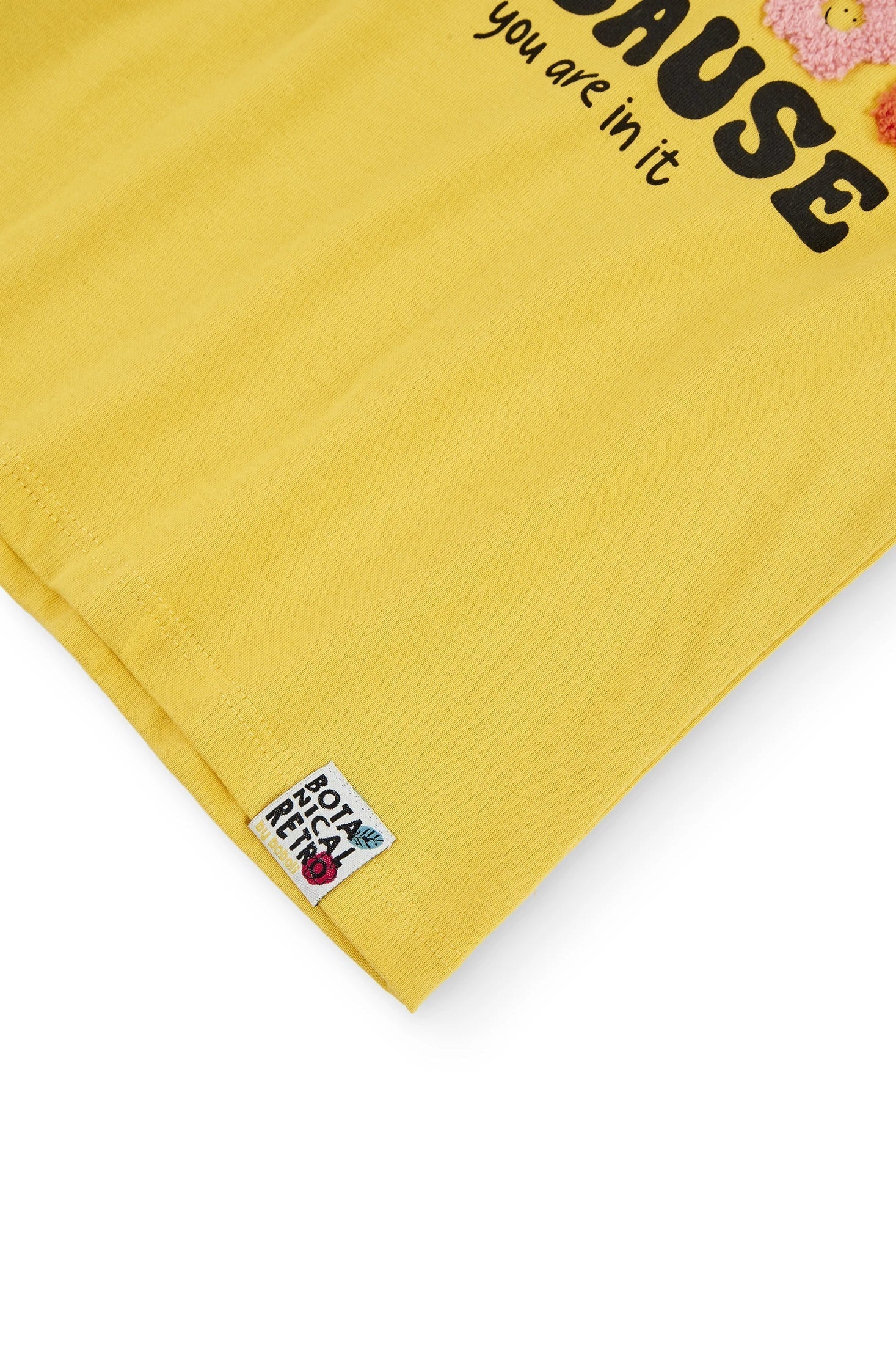 Boboli 416135-1181 Bluzka dziewczynka kolor żółty -  - #tag1# - #tag2# - #tag3# - #tag4#