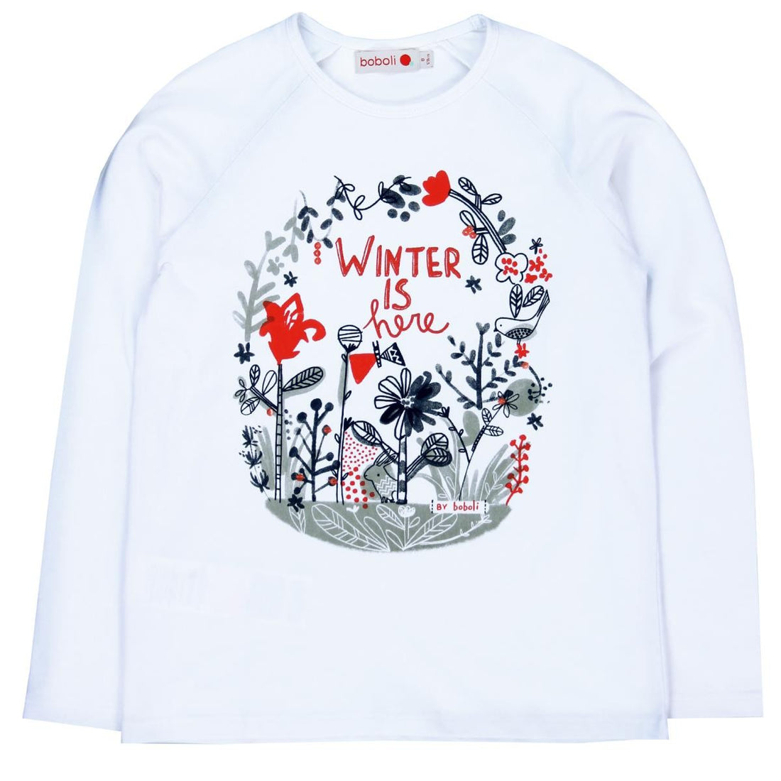 Boboli 434056_1100 bluzka kolor biały -  - #tag1# - #tag2# - #tag3# - #tag4#