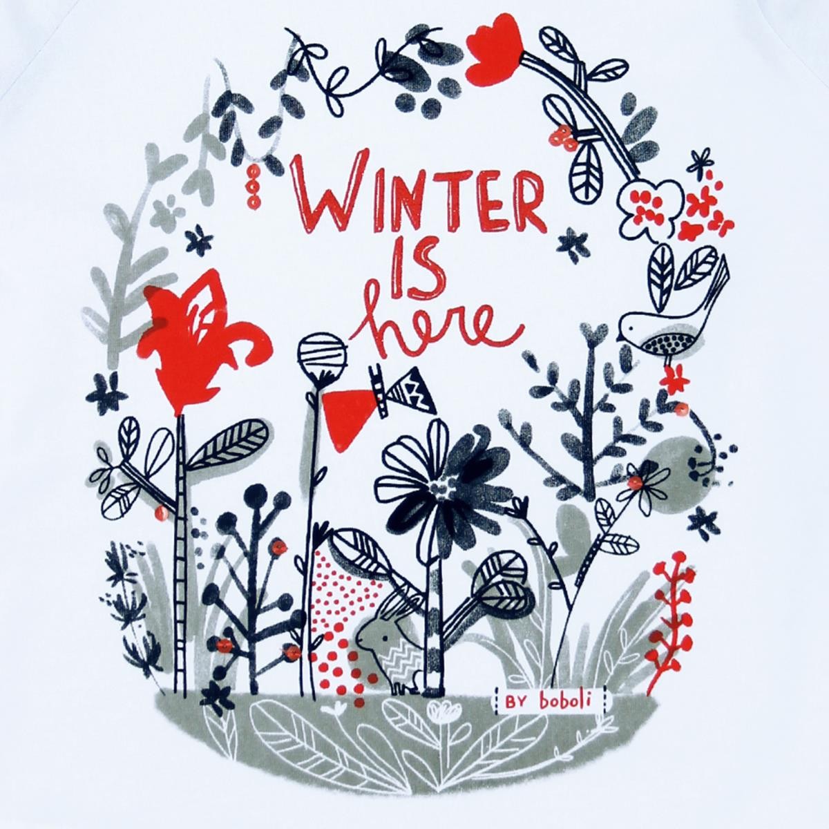 Boboli 434056_1100 bluzka kolor biały -  - #tag1# - #tag2# - #tag3# - #tag4#