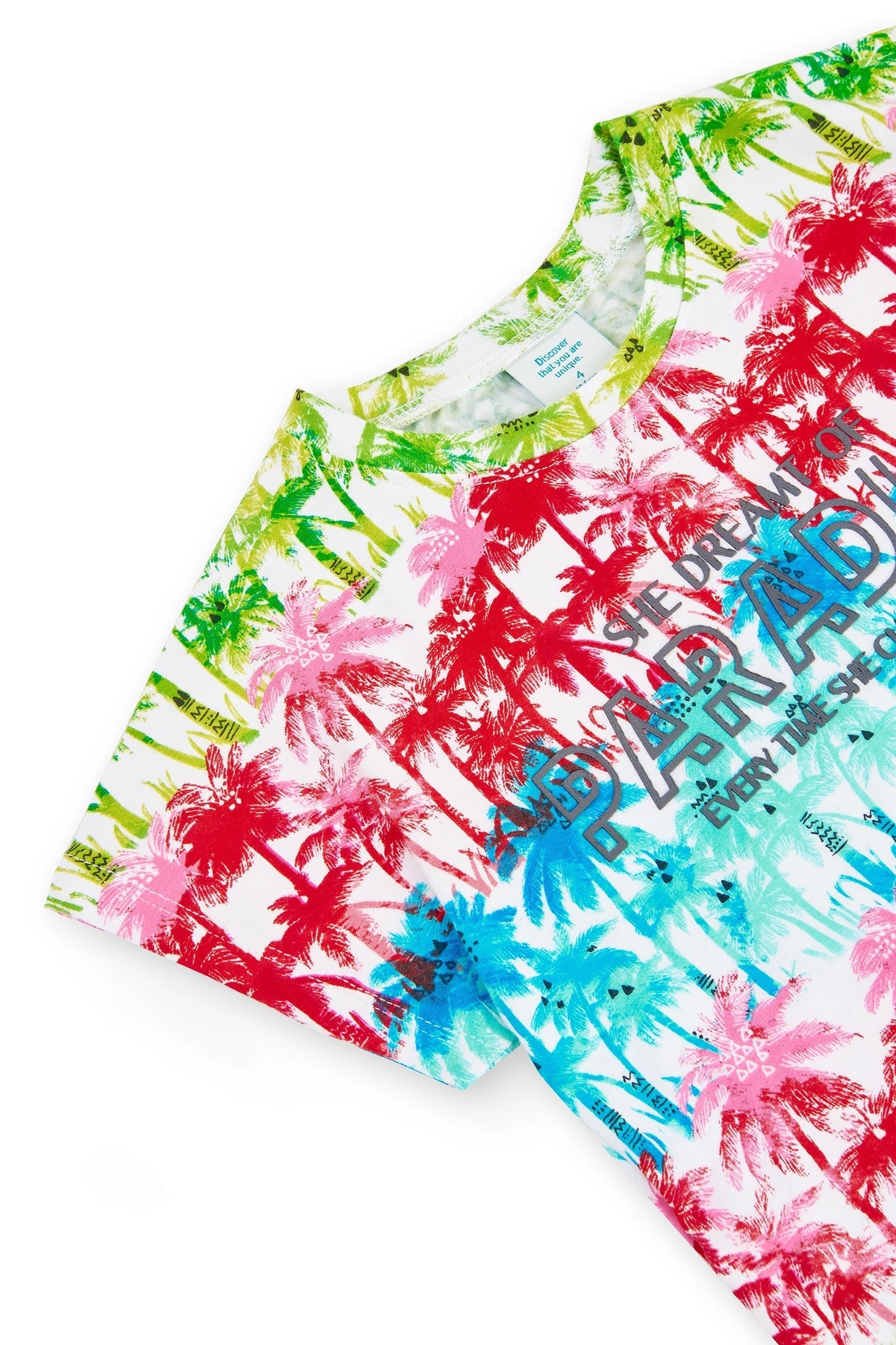 Boboli 436036-9109 T-shirt dziewczynka kolor wielokolor -  - #tag1# - #tag2# - #tag3# - #tag4#