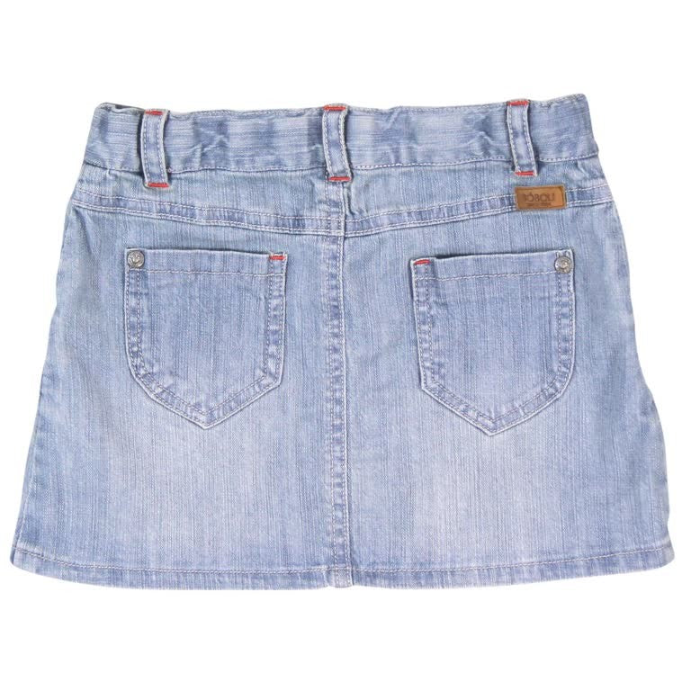 Boboli 453103-BLEACH Spódnica kolor jasny niebieski - - #tag1# - #tag2# - #tag3# - #tag4#