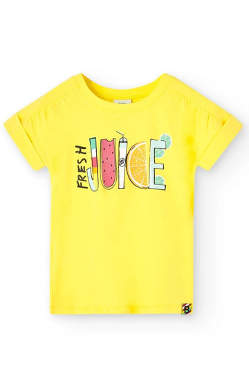 Boboli 456050-1180 Bluzka dziewczynka kolor żółty -  - #tag1# - #tag2# - #tag3# - #tag4#