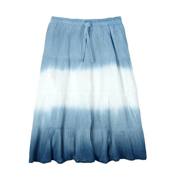 Boboli 475017-2411 Spódnica dla dziewczynki długa cieniowana kolor niebieski -  - #tag1# - #tag2# - #tag3# - #tag4#