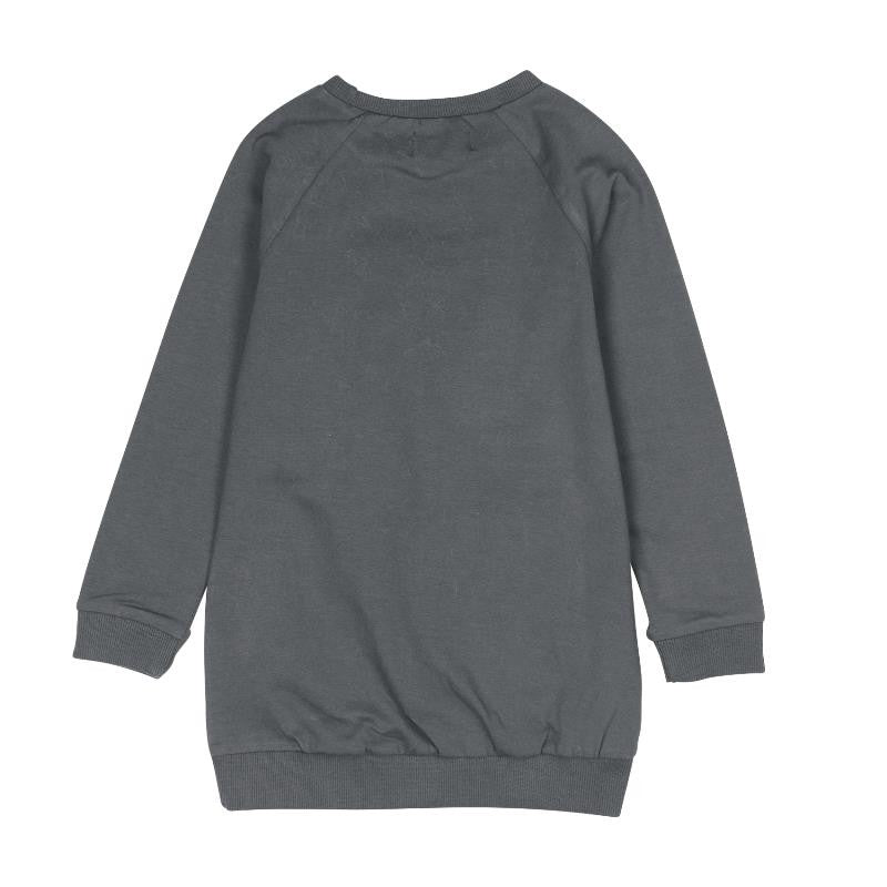 Boboli 476030-8076 sukieneczka dla dziewczynki kolor popiel -  - #tag1# - #tag2# - #tag3# - #tag4#