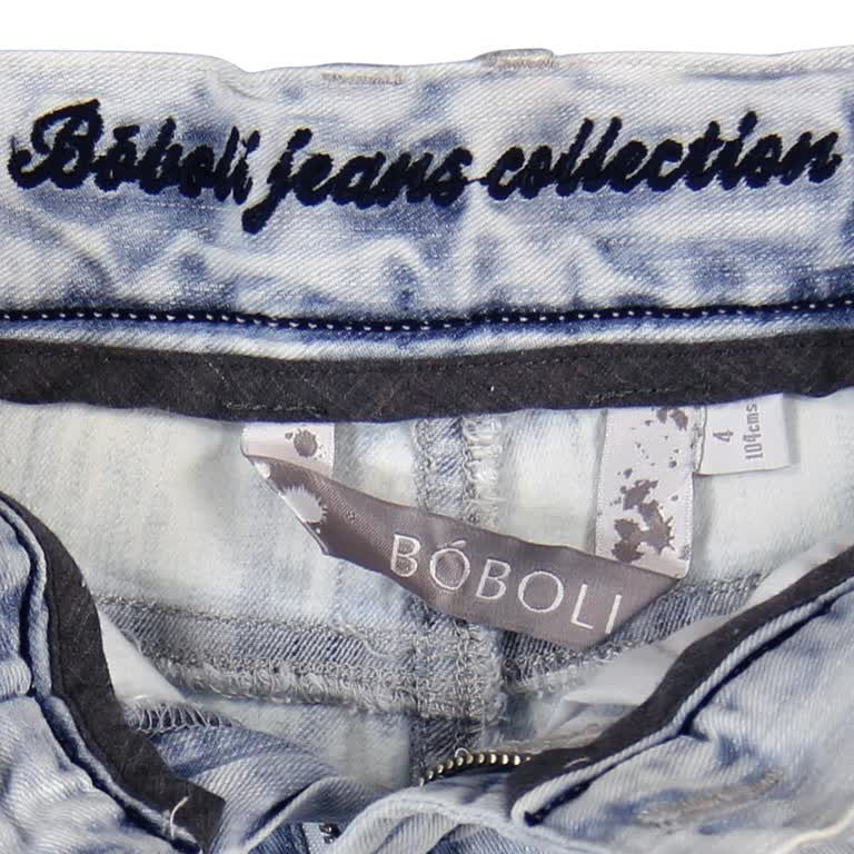 Boboli 523189-BLEACH spodnie kolor jasny niebieski -  - #tag1# - #tag2# - #tag3# - #tag4#