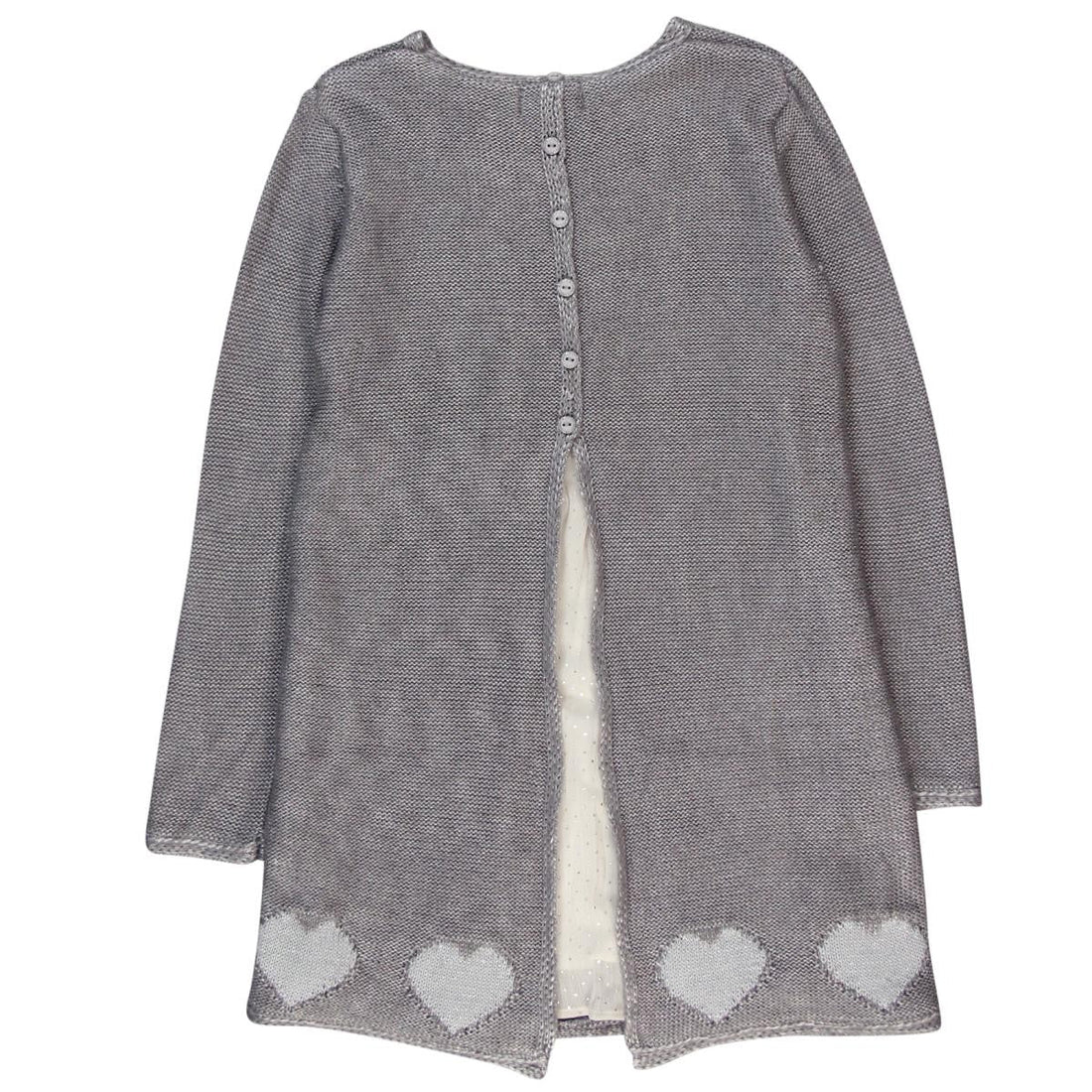 Boboli 724373_8034 sukienka kolor szary -  - #tag1# - #tag2# - #tag3# - #tag4#