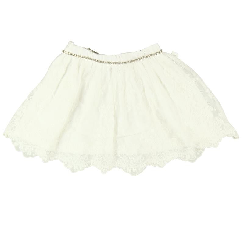 Boboli Spódnica koronka 721044-1111  kolor krem -  - #tag1# - #tag2# - #tag3# - #tag4#