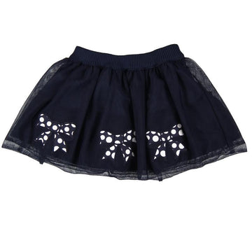 Boboli Spódnica tiul kokardka 721246-2440  kolor granat -  - #tag1# - #tag2# - #tag3# - #tag4#