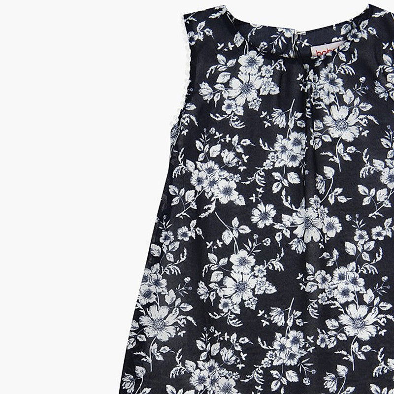 Boboli sukienka dla dziewczynki granatowa 727264-9047 -  - #tag1# - #tag2# - #tag3# - #tag4#