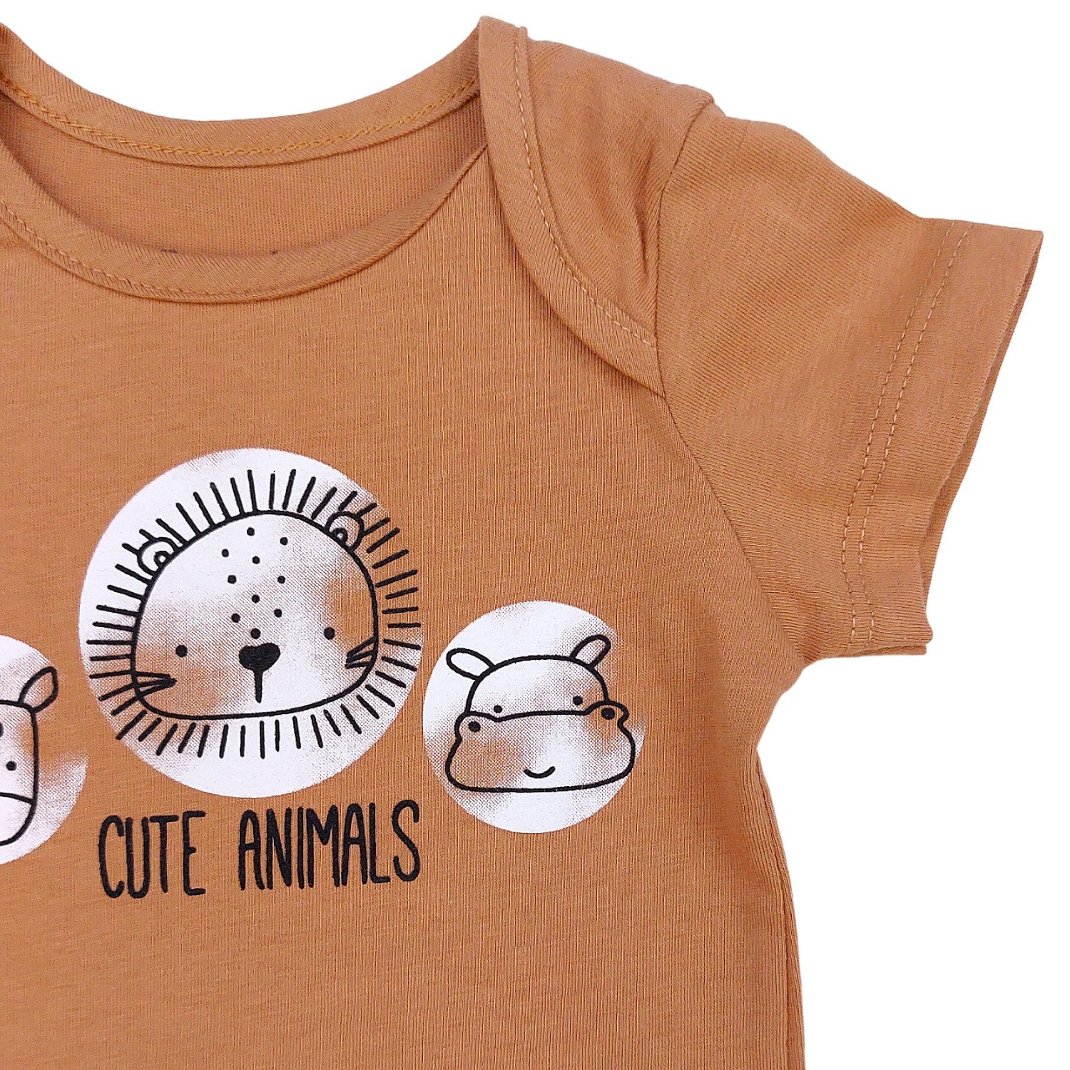 Body Niemowlęce Animals 2 Pak chłopak beż 18253-28524 GKMOC -  - #tag1# - #tag2# - #tag3# - #tag4#