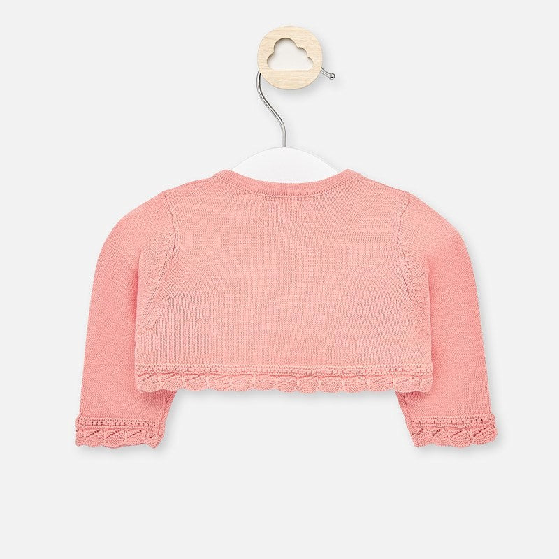 Bolerko dzianinowe dziewczęce Mayoral 318-15 Różowy -  - #tag1# - #tag2# - #tag3# - #tag4#