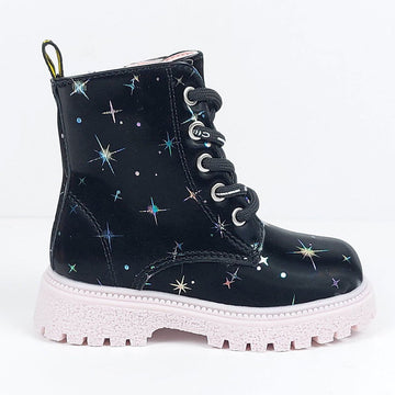 Botki Ocieplne Lakierki dziewczynka czarny/róż HA370-27923  GKMBD -  - #tag1# - #tag2# - #tag3# - #tag4#