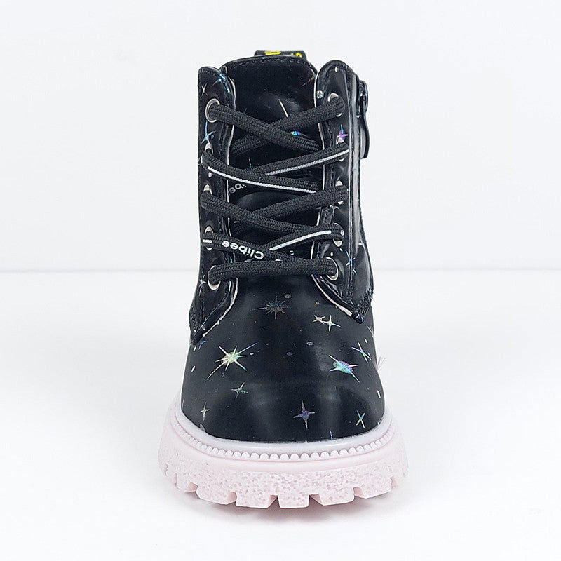 Botki Ocieplne Lakierki dziewczynka czarny/róż HA370-27923  GKMBD -  - #tag1# - #tag2# - #tag3# - #tag4#