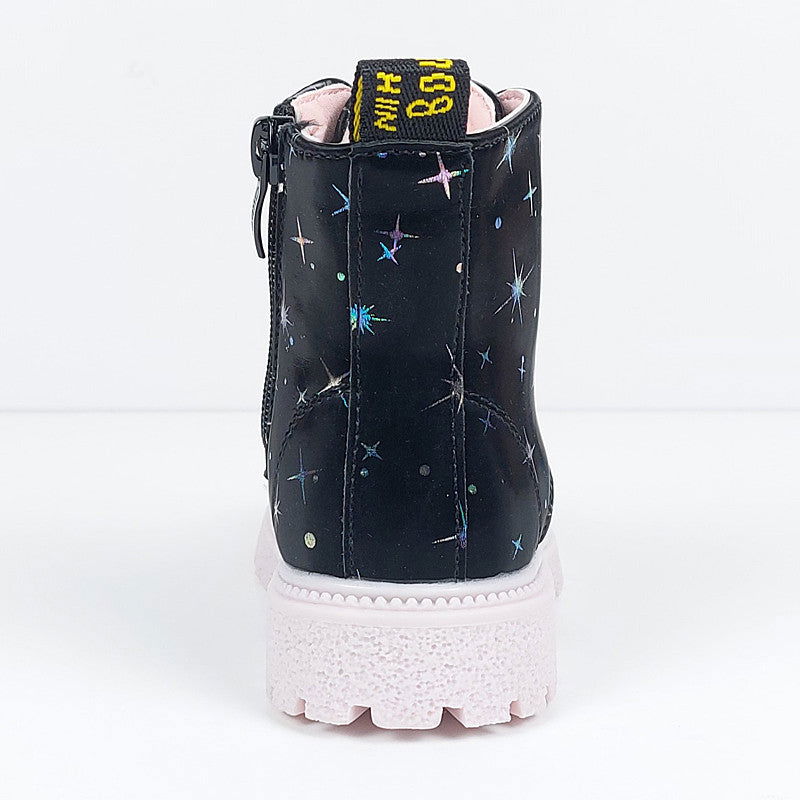 Botki Ocieplne Lakierki dziewczynka czarny/róż HA370-27923  GKMBD -  - #tag1# - #tag2# - #tag3# - #tag4#