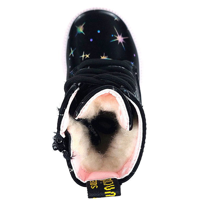 Botki Ocieplne Lakierki dziewczynka czarny/róż HA370-27923  GKMBD -  - #tag1# - #tag2# - #tag3# - #tag4#