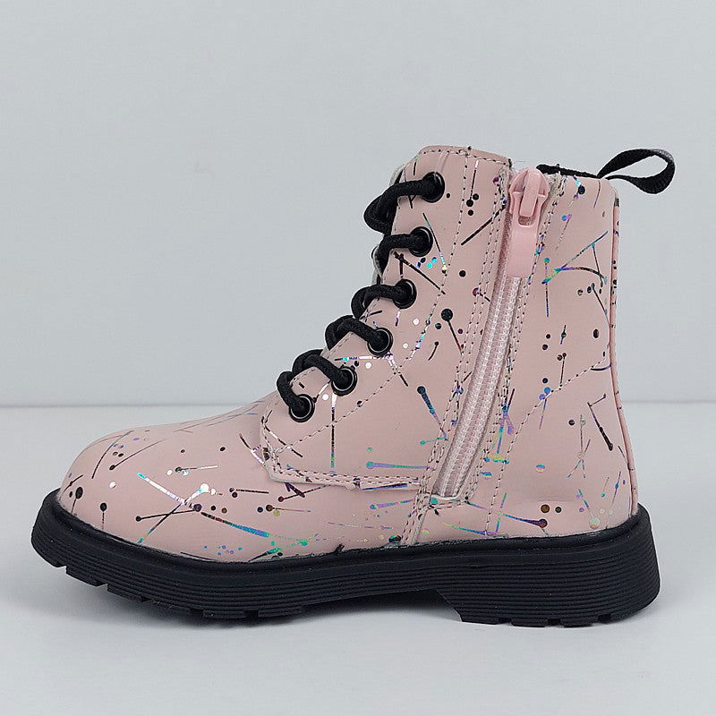 Botki Ocieplne Lakierki dziewczynka róż A195-27923  GKMBD -  - #tag1# - #tag2# - #tag3# - #tag4#