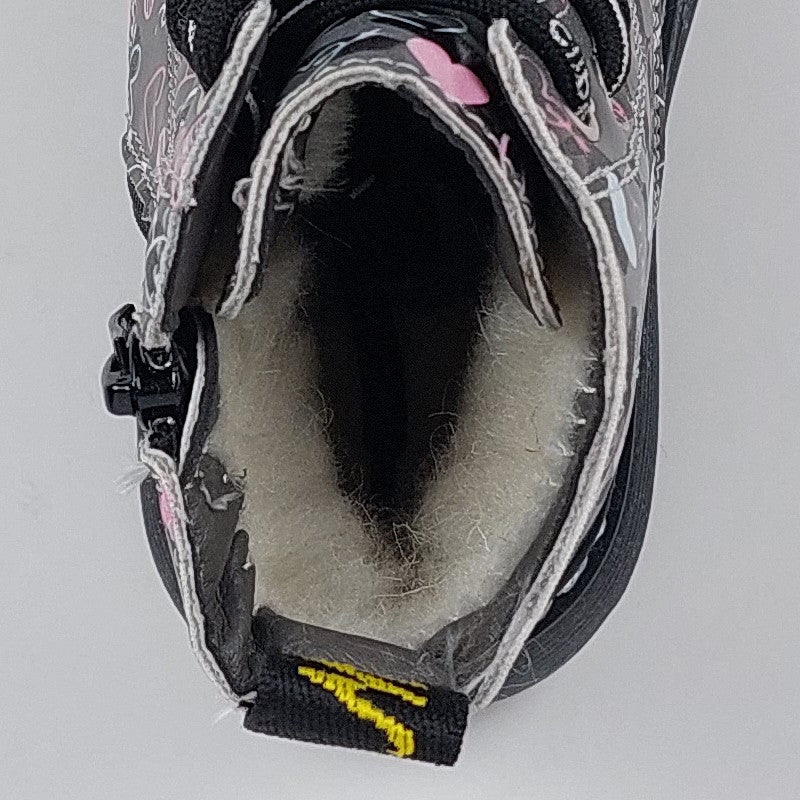 Botki Ocieplne dziewczynka szary HB371-27923  GKMBD -  - #tag1# - #tag2# - #tag3# - #tag4#