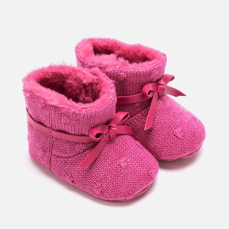 Botki trykotowe niemowlęce na rzep dla dziewczynki Mayoral 9218-30 - - #tag1# - #tag2# - #tag3# - #tag4#