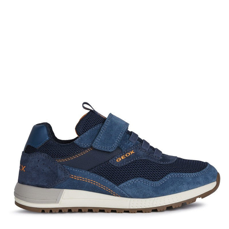 Buty sneakersy chłopięce Geox J159EB-02214-C0659 kolor granatowy - - #tag1# - #tag2# - #tag3# - #tag4#