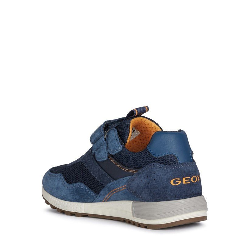 Buty sneakersy chłopięce Geox J159EB-02214-C0659 kolor granatowy - - #tag1# - #tag2# - #tag3# - #tag4#