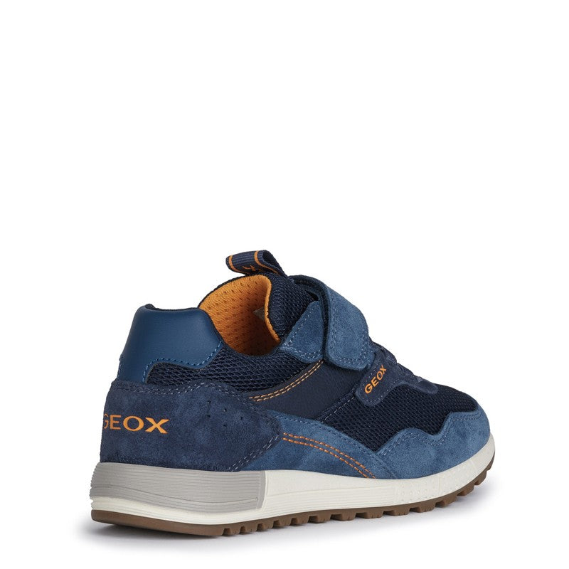 Buty sneakersy chłopięce Geox J159EB-02214-C0659 kolor granatowy - - #tag1# - #tag2# - #tag3# - #tag4#