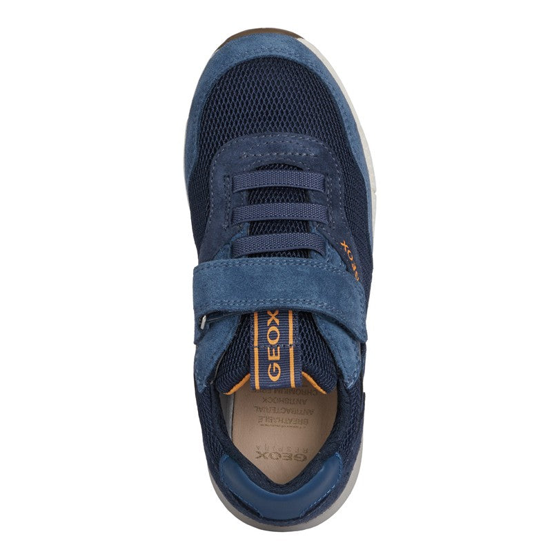 Buty sneakersy chłopięce Geox J159EB-02214-C0659 kolor granatowy - - #tag1# - #tag2# - #tag3# - #tag4#