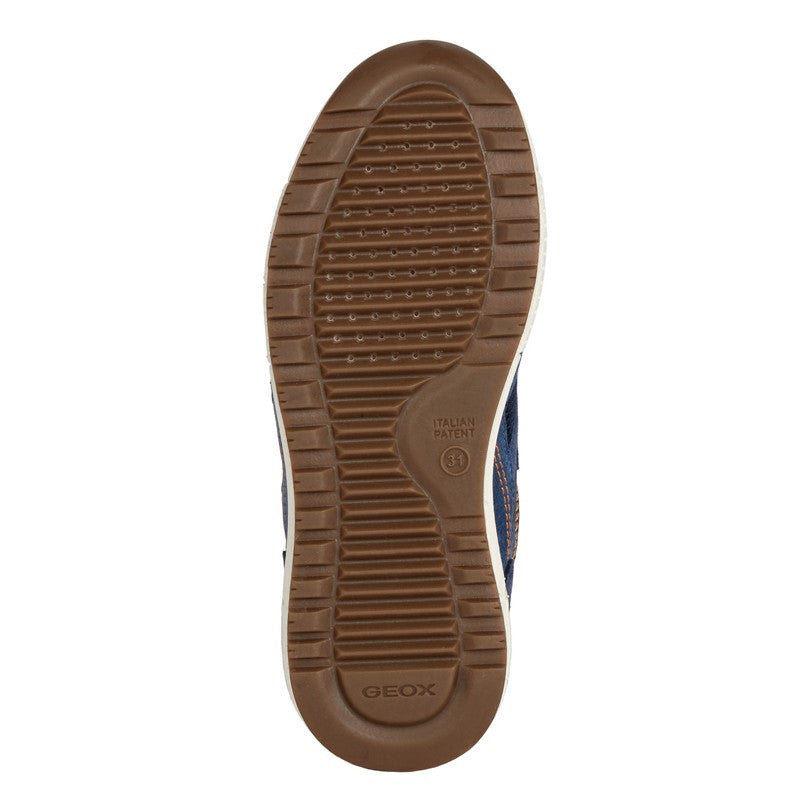 Buty sneakersy chłopięce Geox J159EB-02214-C0659 kolor granatowy - - #tag1# - #tag2# - #tag3# - #tag4#