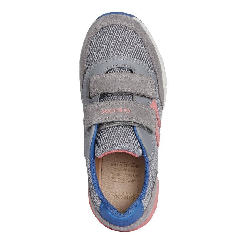 Buty sneakersy dziewczęce Geox J15AQA-01422-C1006 kolor szary -  - #tag1# - #tag2# - #tag3# - #tag4#