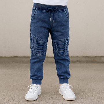 Spodnie dekatyzowane chłopięce jeans BoyBoy, kolor: niebieski, producent: BoyBoy, numer produktu: 424-30-28425-26