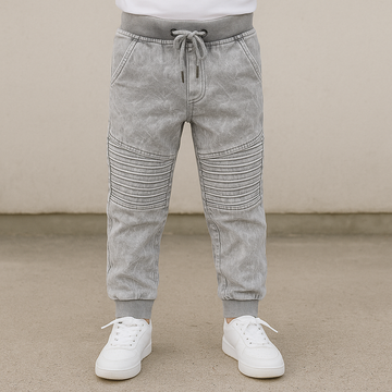 Boys' gray distressed trousers BoyBoy 423-27-28425-41