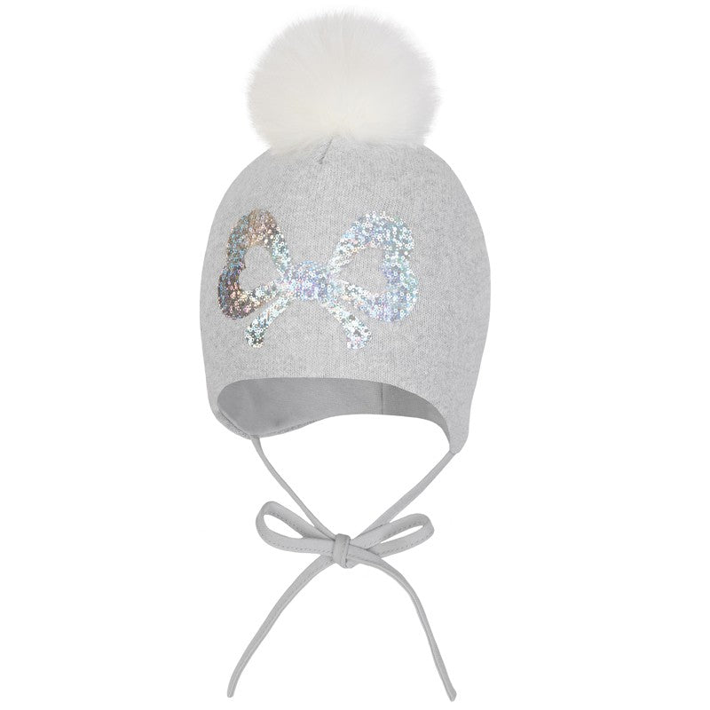 Czapka CHIKA dla dzieci Broel kolor jasny szary - - #tag1# - #tag2# - #tag3# - #tag4#