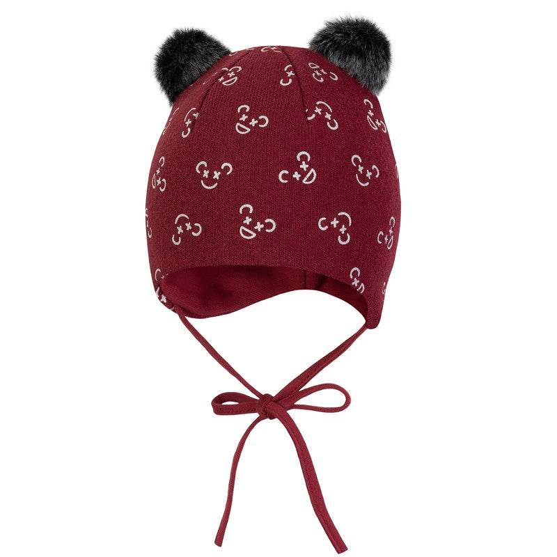 Czapka CODI dla dzieci Broel kolor bordo - - #tag1# - #tag2# - #tag3# - #tag4#