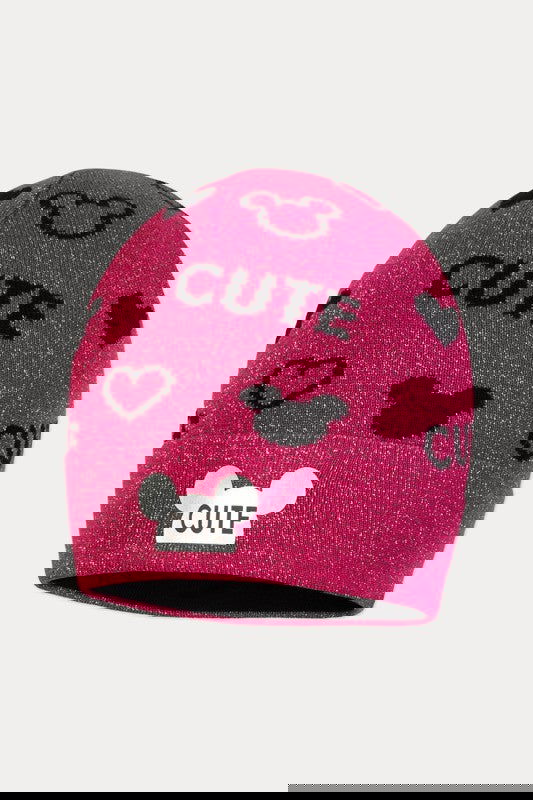 Czapka GISELLE dla dzieci Broel kolor fuksja -  - #tag1# - #tag2# - #tag3# - #tag4#