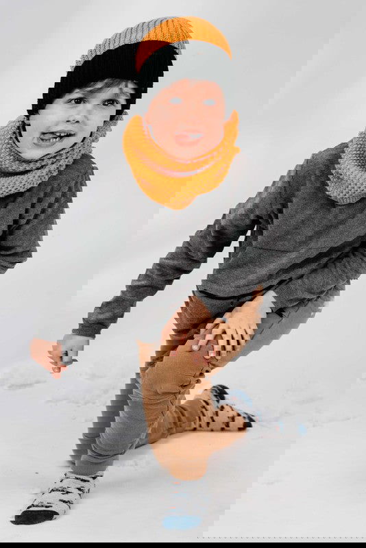 Czapka VOSS Jamiks JZE083-3 kolor miodowy -  - #tag1# - #tag2# - #tag3# - #tag4#