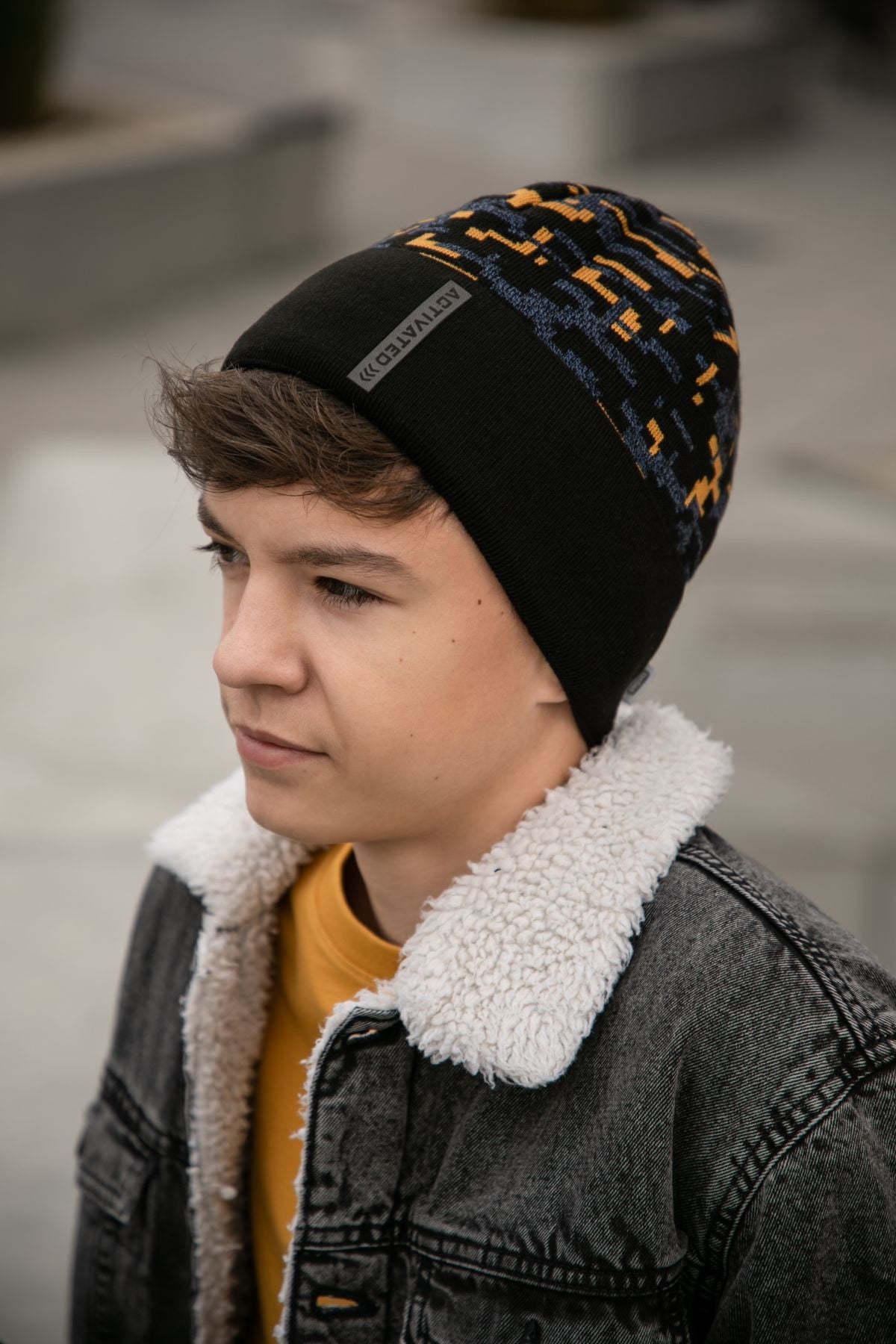 Czapka zimowa BENIAMIN dla dzieci Broel kolor czarny -  - #tag1# - #tag2# - #tag3# - #tag4#