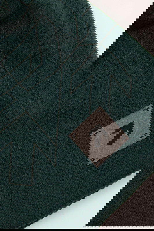 Czapka zimowa BUDOK dla dzieci Broel kolor zielony -  - #tag1# - #tag2# - #tag3# - #tag4#