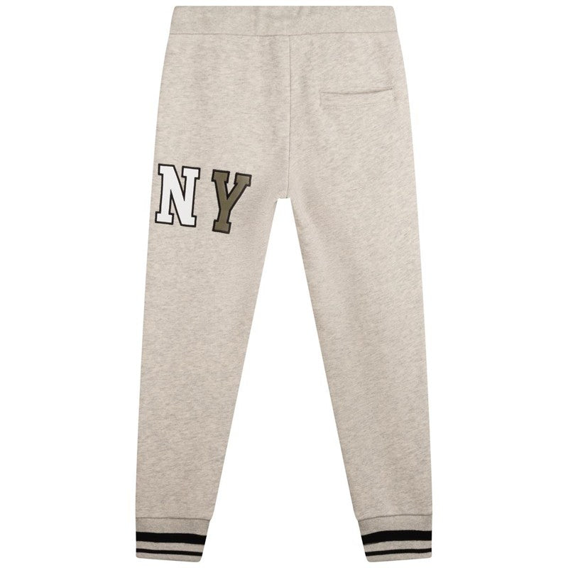 DKNY D24750-C13 Spodnie dresowe chłopięce kolor szary - - #tag1# - #tag2# - #tag3# - #tag4#