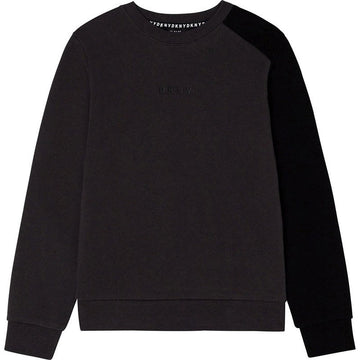 DKNY D25D60-62 Bluza z nadrukiem chłopięca kolor ciemny szary - - #tag1# - #tag2# - #tag3# - #tag4#