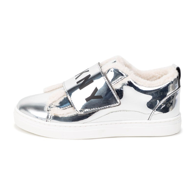 DKNY D39058-16 Sneakersy ocieplane dziewczęce kolor szary -  - #tag1# - #tag2# - #tag3# - #tag4#