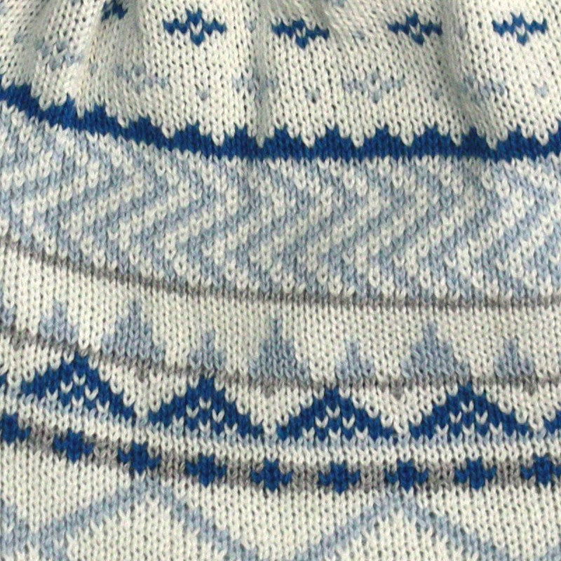 Doll Czapka dzianinowa 1621715564-3004 kolor krem/niebieski -  - #tag1# - #tag2# - #tag3# - #tag4#