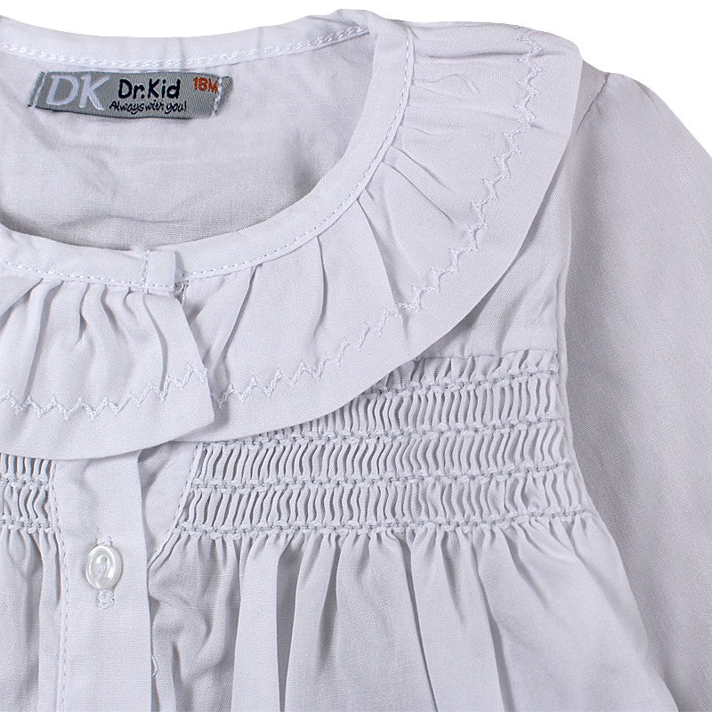 Dr.Kid DK320/O17 bluzka długi rękaw kolor biały -  - #tag1# - #tag2# - #tag3# - #tag4#