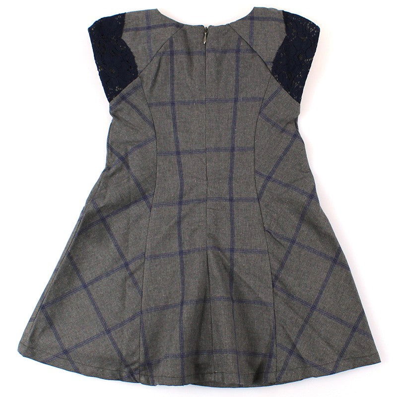 Dr.Kid DK458/O17 sukienka  na podszewce kolor popiel -  - #tag1# - #tag2# - #tag3# - #tag4#