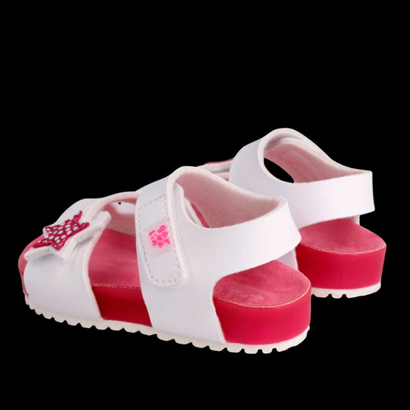 Garvalin Sandały dla dziewczynki 222440-B biały -  - #tag1# - #tag2# - #tag3# - #tag4#