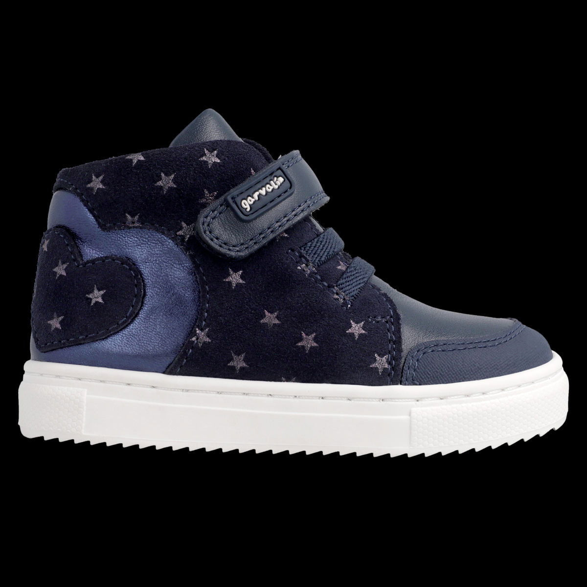 Garvalin Sneakersy dziewczęce 211351-A granat - - #tag1# - #tag2# - #tag3# - #tag4#