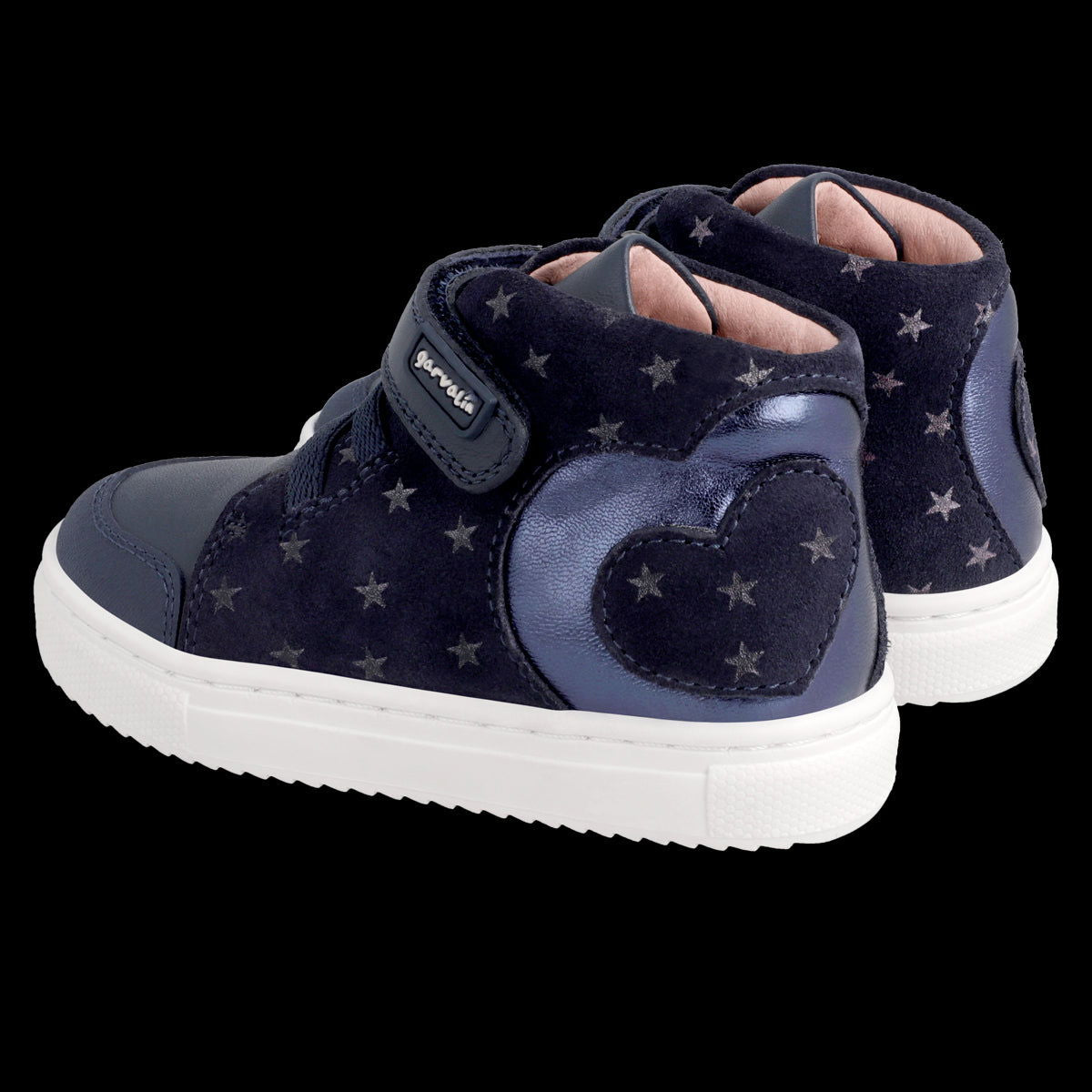 Garvalin Sneakersy dziewczęce 211351-A granat - - #tag1# - #tag2# - #tag3# - #tag4#