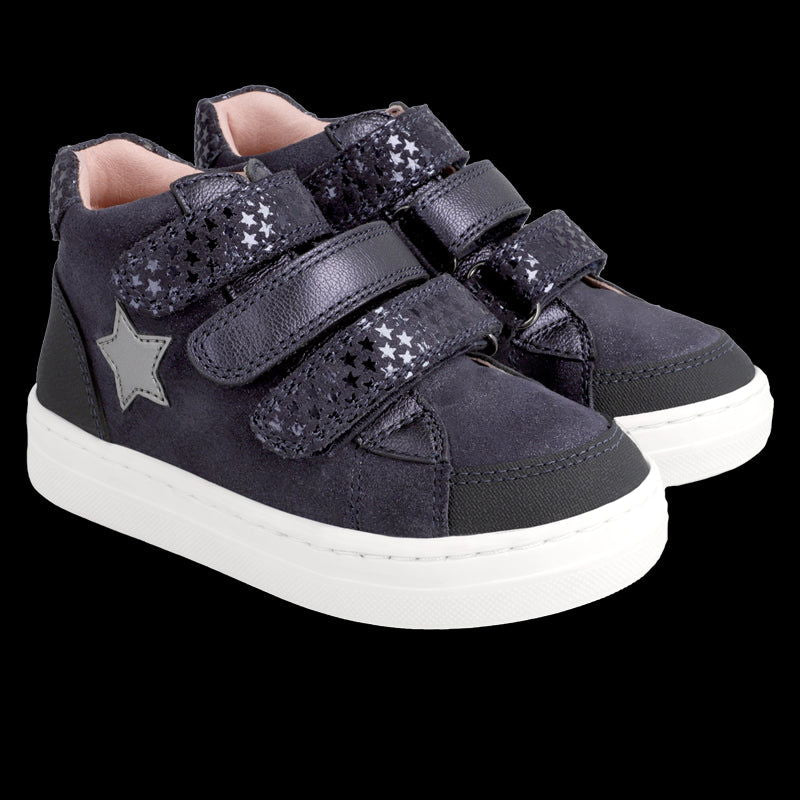 Garvalin Sneakersy dziewczęce 211525-A granat - - #tag1# - #tag2# - #tag3# - #tag4#