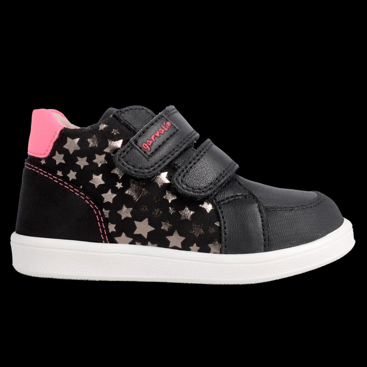 Garvalin sneakersy dziewczęce 211360-A czarne - - #tag1# - #tag2# - #tag3# - #tag4#