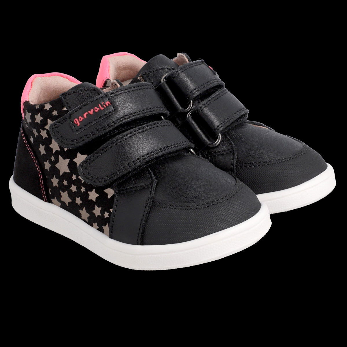 Garvalin sneakersy dziewczęce 211360-A czarne - - #tag1# - #tag2# - #tag3# - #tag4#